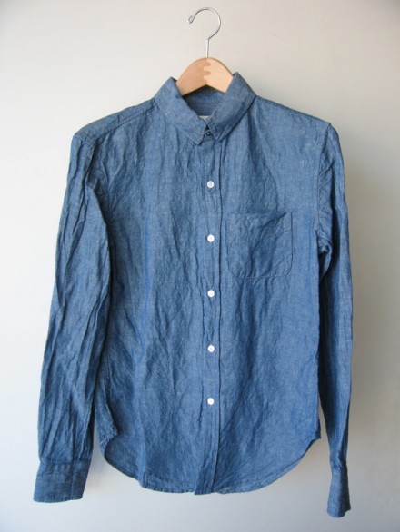 Band of Outsiders Denim Chambray Shirt