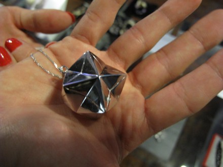 Origami Jewellery - Magic Ball Argent