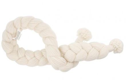 Maison Martin Margiela - Cream Plaited Scarf