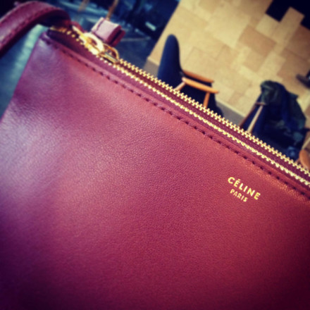 Céline Trio Burgundy