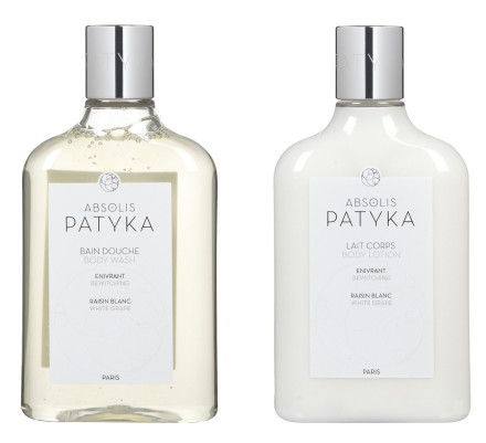 Patyka White Grape -suihkugeeli ja -vartalovoide