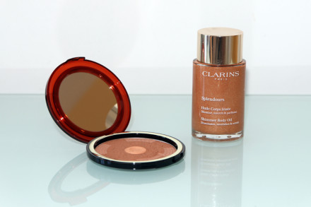 Splendours Summer Bronzing Compact & Splendours Shimmer Body Oil 