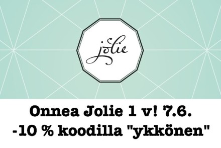 Onnea yksivuotiaalle!