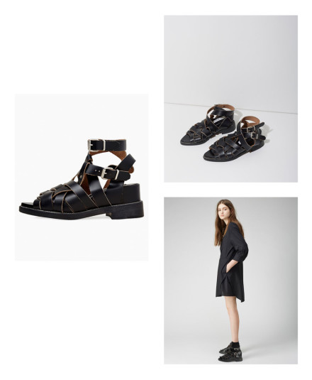 Acne Lenna Woven Sandals